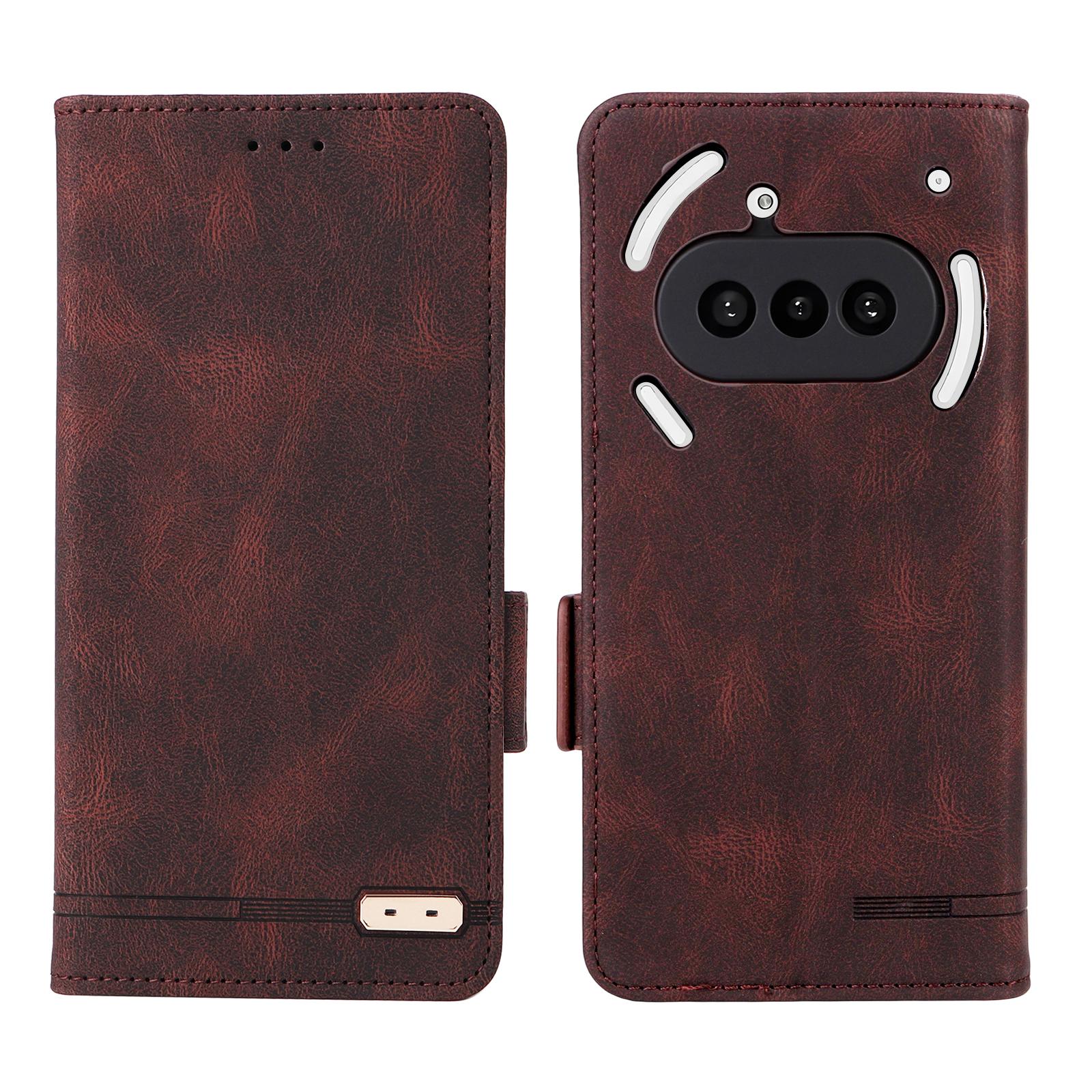 For Nothing Phone (3a) Case Leather Wallet Flip Phone Cover with Hardware Decor Coffee
For Nothing Phone (3a) Case Leather Wallet Flip Phone Cover with Hardware Decor Coffee