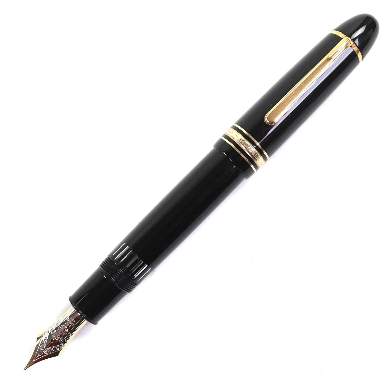 Excellent MONTBLANC fountain pen Meisterstück 149 white star Black gold 14K mens Used
Excellent MONTBLANC fountain pen Meisterstück 149 white star Black gold 14K mens Used