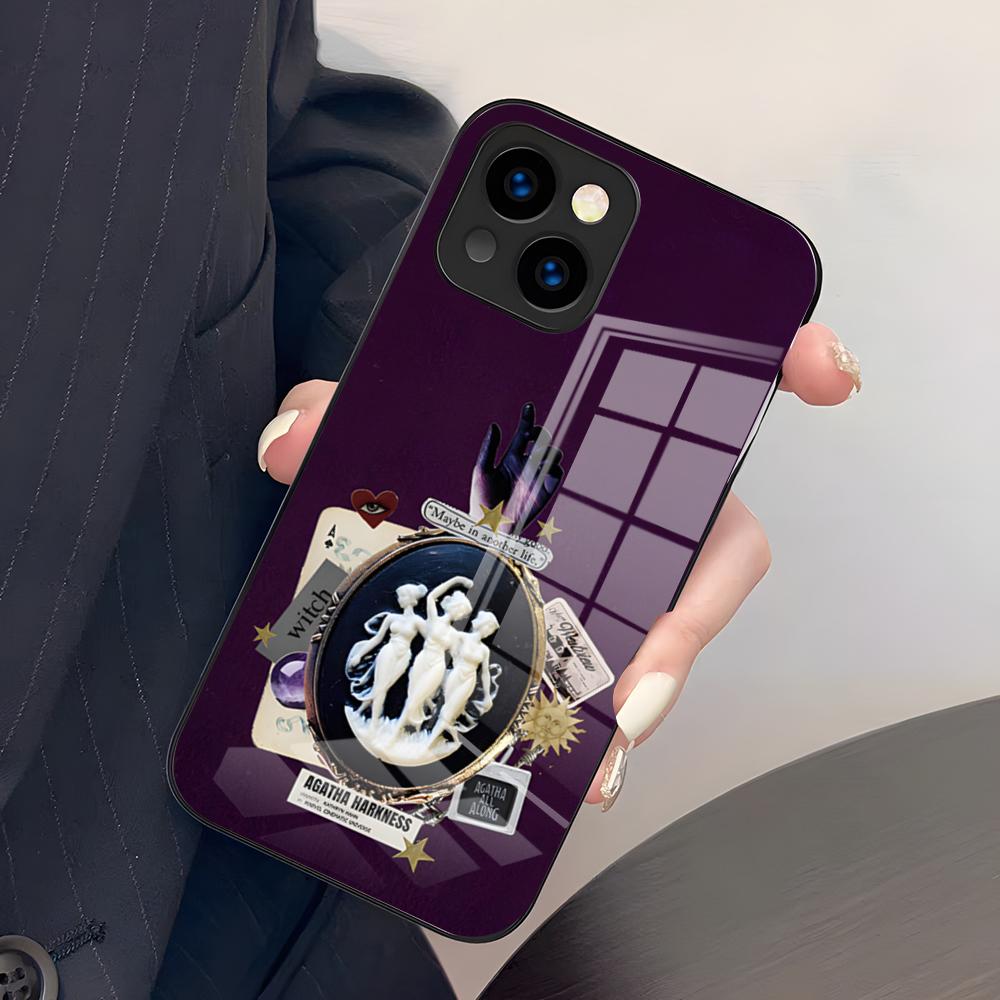 Agatha All Along Phone Case For IPhone 17 Pro Max 15 Pro 16 14 Plus 12 13 Mini 11 Pro Shockproof Glass Cover iPhone12 Pro
Agatha All Along Phone Case For IPhone 17 Pro Max 15 Pro 16 14 Plus 12 13 Mini 11 Pro Shockproof Glass Cover iPhone12 Pro