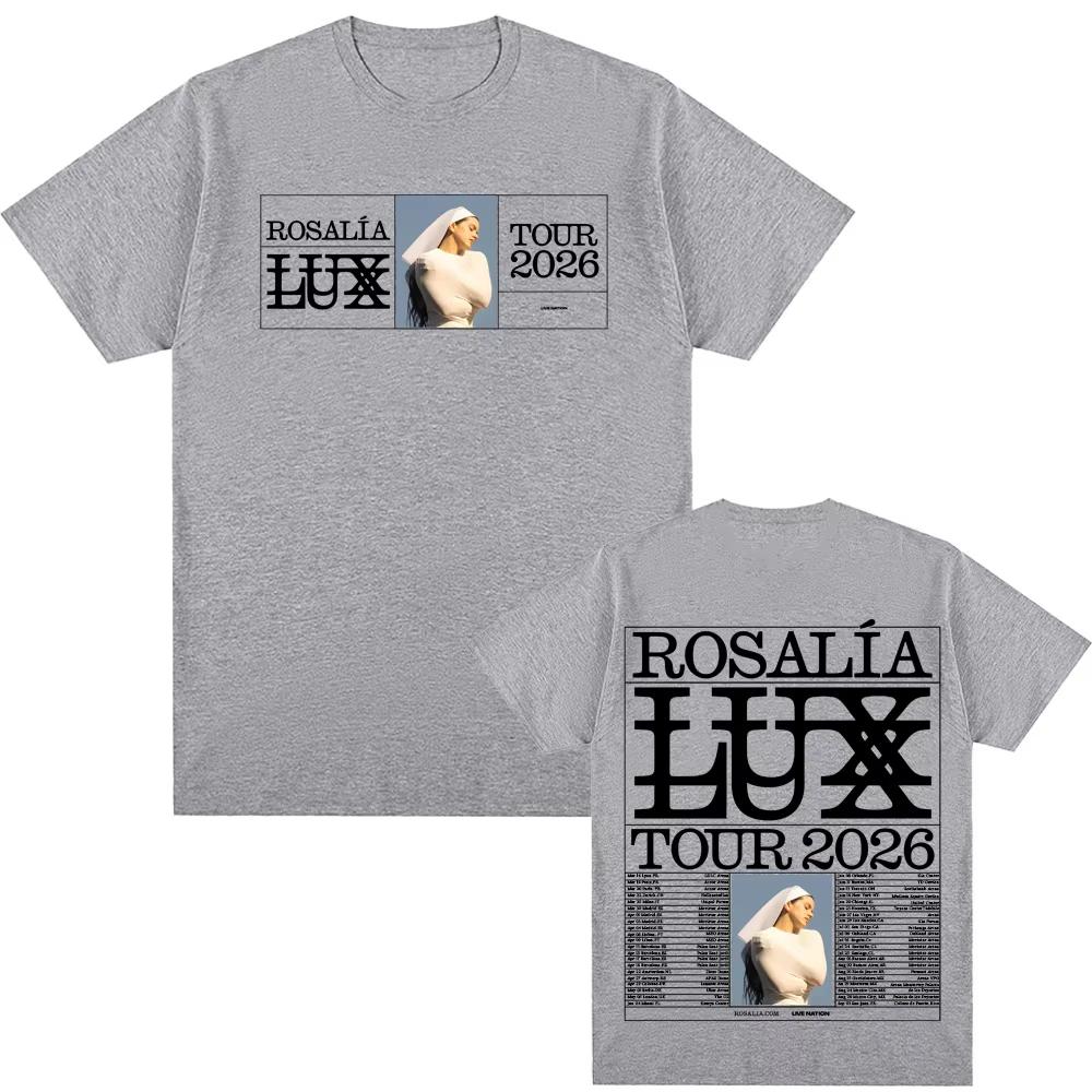 ROSALIA LUX tour TSHIRT 2026 ROSAIA Same As Official Website High Quality Teeshirt Oversized Cotton Harajuku Round Neck TEES 2XL
ROSALIA LUX tour TSHIRT 2026 ROSAIA Same As Official Website High Quality Teeshirt Oversized Cotton Harajuku Round Neck TEES 2XL