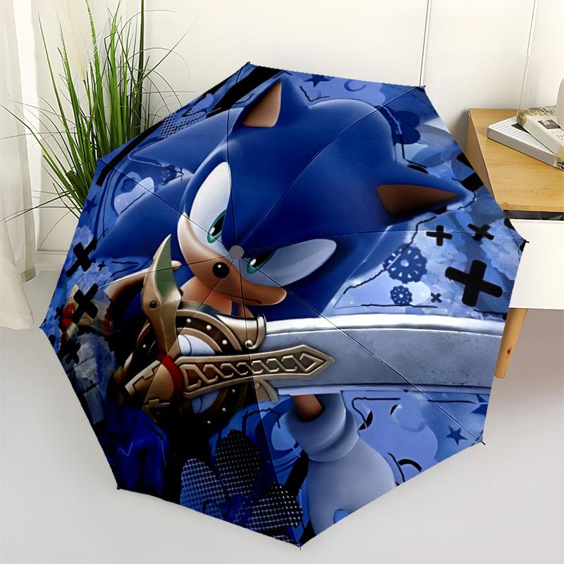 1pc Sonic the Hedgehog Automatic Folding Umbrella - 8-Rib Durable Iron Frame, Compact Portable for Daily Travel, Men & Women yy251125220
1pc Sonic the Hedgehog Automatic Folding Umbrella - 8-Rib Durable Iron Frame, Compact Portable for Daily Travel, Men & Women yy251125220