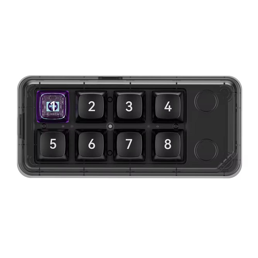 MKESPN K815B 8-Key RGB Mechanical Numeric Keyboard Hot-Swappable Compact Gaming Keypad
MKESPN K815B 8-Key RGB Mechanical Numeric Keyboard Hot-Swappable Compact Gaming Keypad