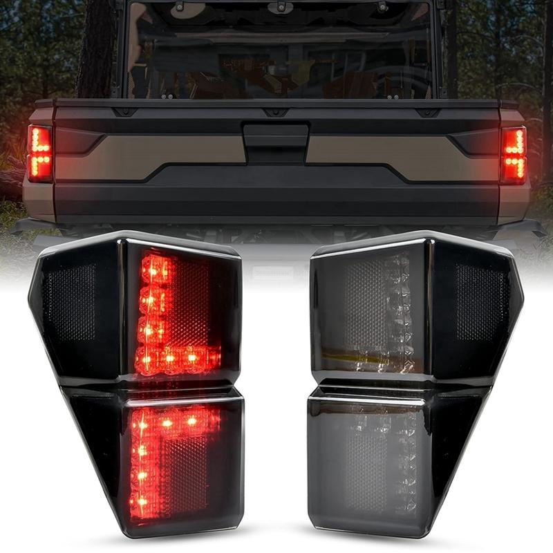 LED Tail Lights Rear Brake Stop Lights 2413766 For Polaris Ranger 1000/1000 Crew/XP 1000/XP 1000 Crew Accessories чорний
LED Tail Lights Rear Brake Stop Lights 2413766 For Polaris Ranger 1000/1000 Crew/XP 1000/XP 1000 Crew Accessories чорний