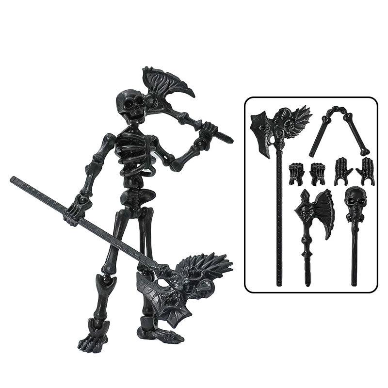 New Soldier Man Cape Cool Skull Man Lucky Dummy Toy Model Multi-joint Movable Lucky 13 Dummy DIY Assembly Action Figure Toys
New Soldier Man Cape Cool Skull Man Lucky Dummy Toy Model Multi-joint Movable Lucky 13 Dummy DIY Assembly Action Figure Toys
