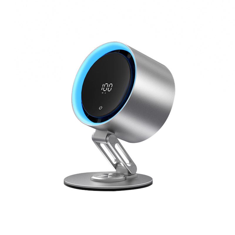Leisu Dormitory Portable Digital Desktop Fan - Small Household Circulation Fan for Students 145x65x220mm срібний
Leisu Dormitory Portable Digital Desktop Fan - Small Household Circulation Fan for Students 145x65x220mm срібний