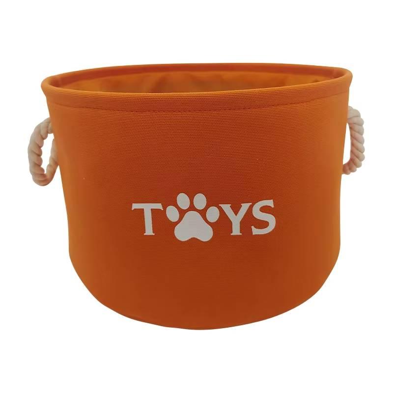 Round Pet Toy Basket Cat Dog Toys Storage Box Foldable Clothes Storage Basket with Handle Pet Supplies Dog Accessories оранжевый
Round Pet Toy Basket Cat Dog Toys Storage Box Foldable Clothes Storage Basket with Handle Pet Supplies Dog Accessories оранжевый