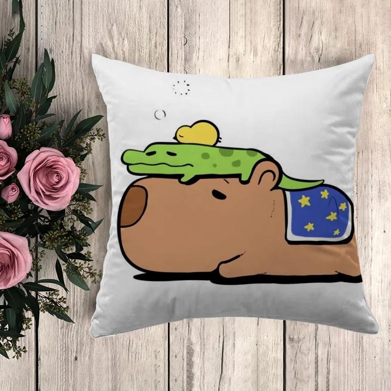 Anime Pillow Capybara Decorative Pillowcase Decor Sofa Cushions Cushion Cover x Pilow Cases Covers for Bed Pillows 30x30cm бордовий
Anime Pillow Capybara Decorative Pillowcase Decor Sofa Cushions Cushion Cover x Pilow Cases Covers for Bed Pillows 30x30cm бордовий