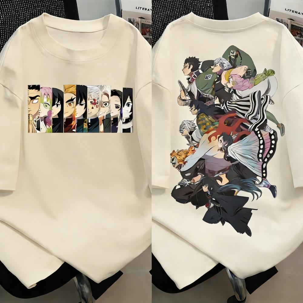 Plus Size Demon Slayer Anime Printed Unisex WomenTshirt Casual Parent Child Tops Summer Fashion Harajuku Style Street Wear Y2K S
Plus Size Demon Slayer Anime Printed Unisex WomenTshirt Casual Parent Child Tops Summer Fashion Harajuku Style Street Wear Y2K S