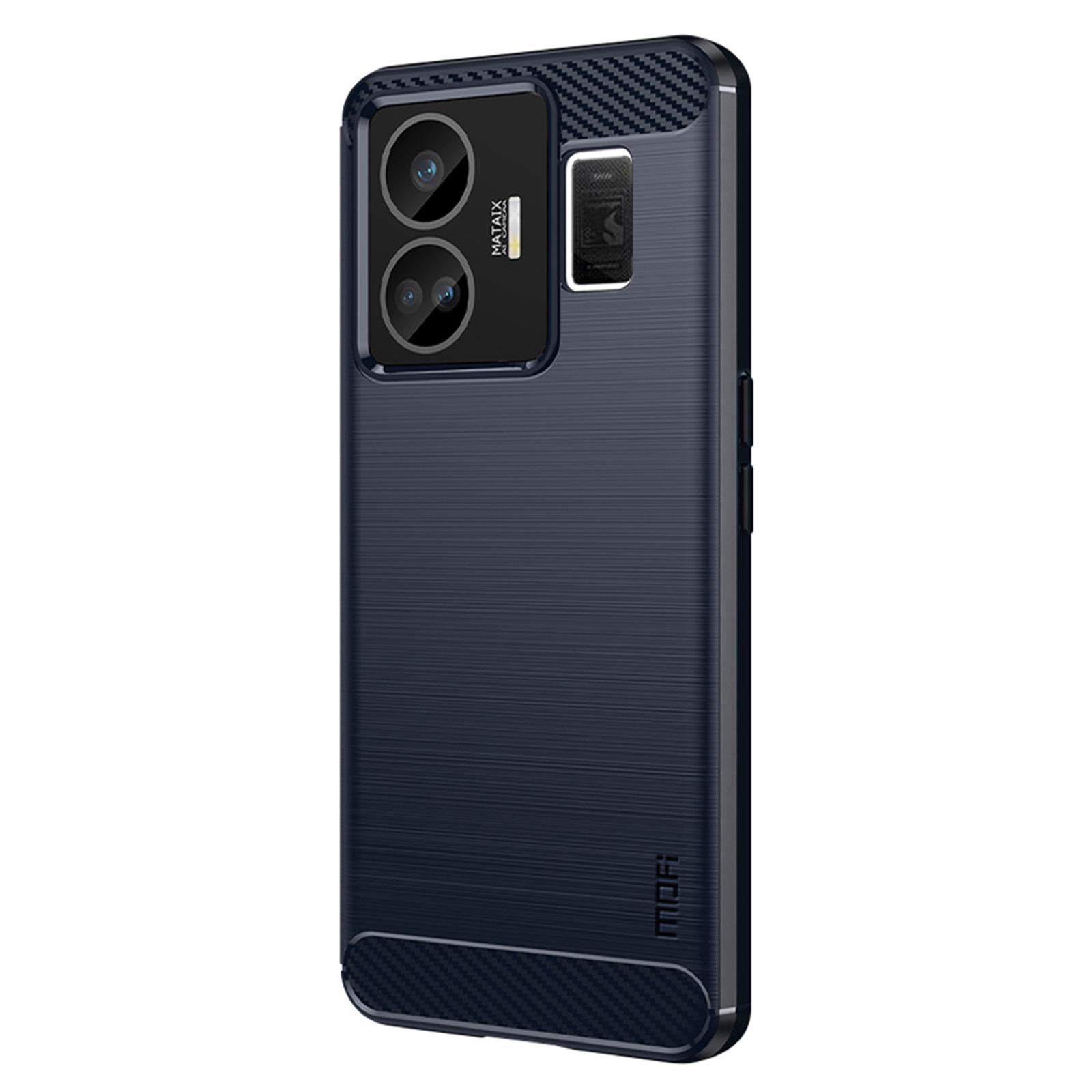 MOFI JK TPU Series-1 Back Cover for Realme GT3 5G/GT Neo 5 5G Carbon Fiber Brushed TPU Phone Shell Blue 
MOFI JK TPU Series-1 Back Cover for Realme GT3 5G/GT Neo 5 5G Carbon Fiber Brushed TPU Phone Shell Blue