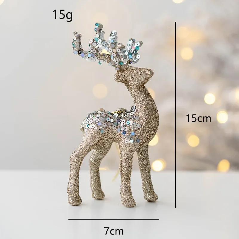 2025 Christmas Reindeer Elk Figurine Decoration Table Xmas Tree hanging Elk Ornament for Home Decor New Year Party Navidad gift
2025 Christmas Reindeer Elk Figurine Decoration Table Xmas Tree hanging Elk Ornament for Home Decor New Year Party Navidad gift