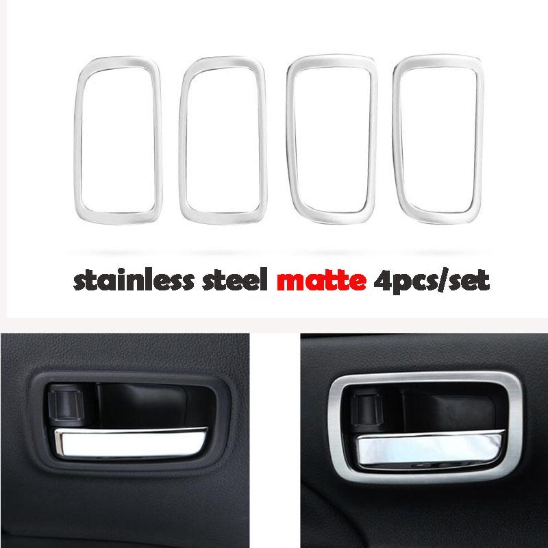 Cotochsun 4pcs Car-styling Stainless Steel Interior Door Handle Decoration Frame Sticker Case for MITSUBISHI Outlander 2013- срібний
Cotochsun 4pcs Car-styling Stainless Steel Interior Door Handle Decoration Frame Sticker Case for MITSUBISHI Outlander 2013- срібний