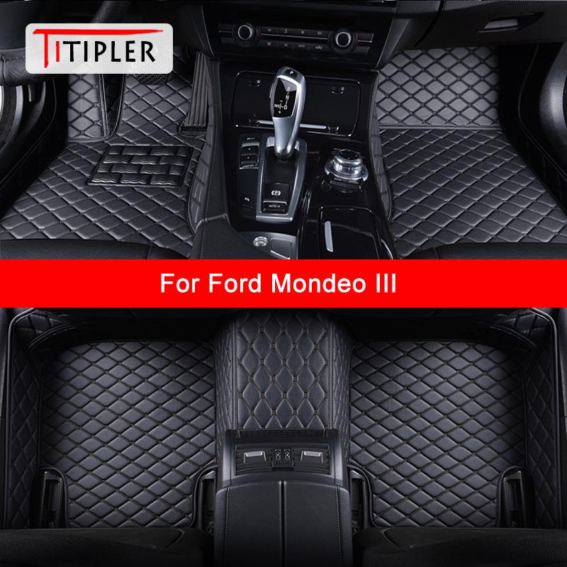 TITIPLER изготовленные на заказ автомобильные коврики для Ford Mondeo III 3th Fusion 2000-2007 лет, автоаксессуары для ног бежевый
TITIPLER изготовленные на заказ автомобильные коврики для Ford Mondeo III 3th Fusion 2000-2007 лет, автоаксессуары для ног бежевый