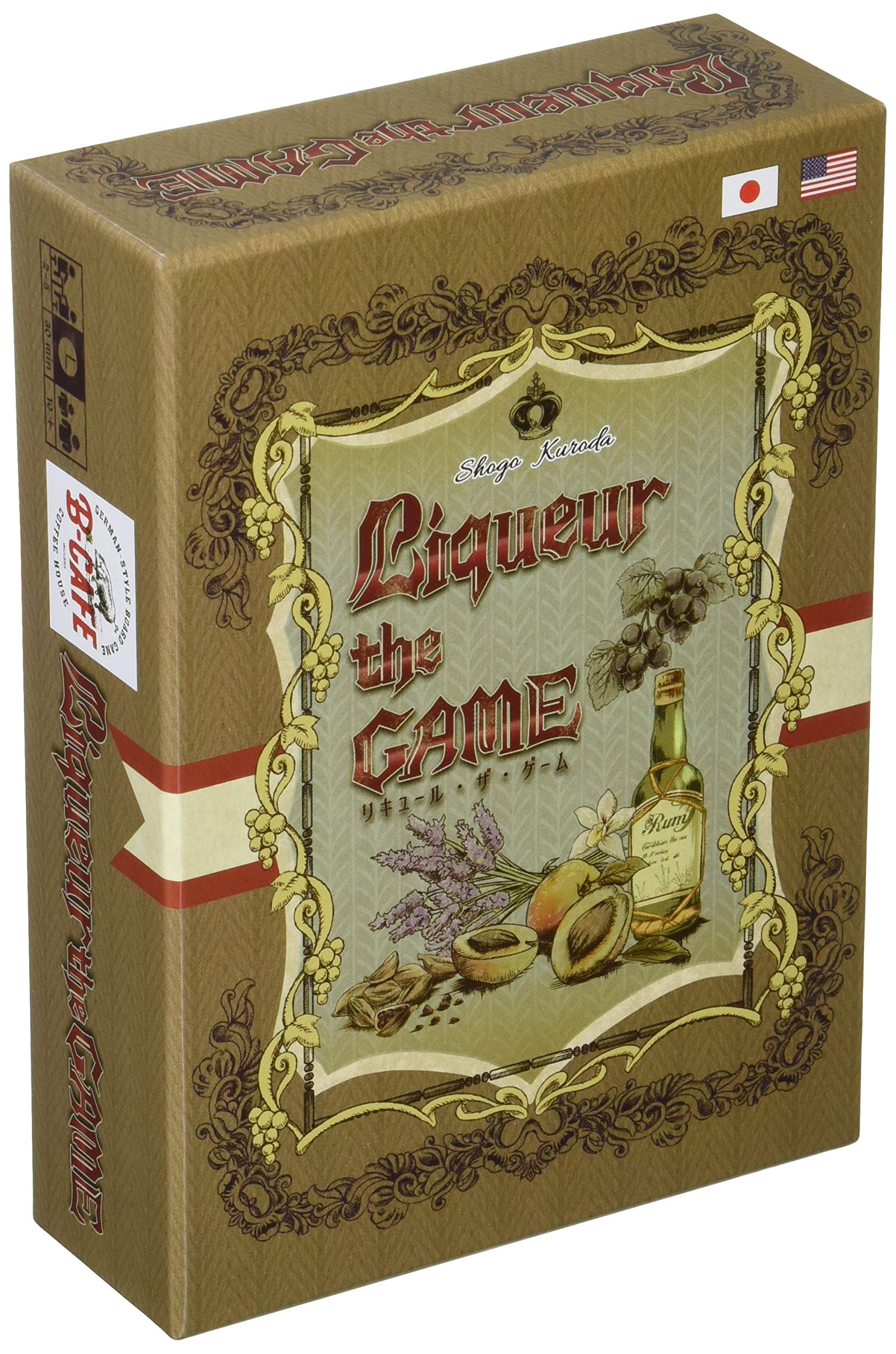 Liqueur the Game 30 for ages 10 and Board game B-CAFE (For 2-5 players, minutes, up)
Liqueur the Game 30 for ages 10 and Board game B-CAFE (For 2-5 players, minutes, up)