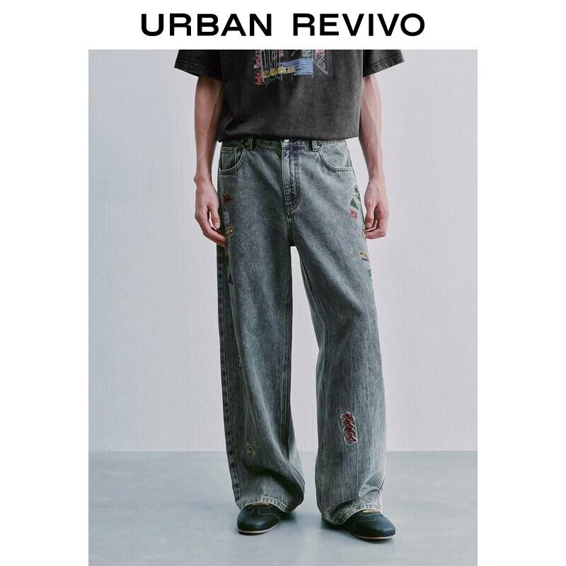 UR Men s Retro Washed Embroidered Straight Jeans 31
UR Men s Retro Washed Embroidered Straight Jeans 31