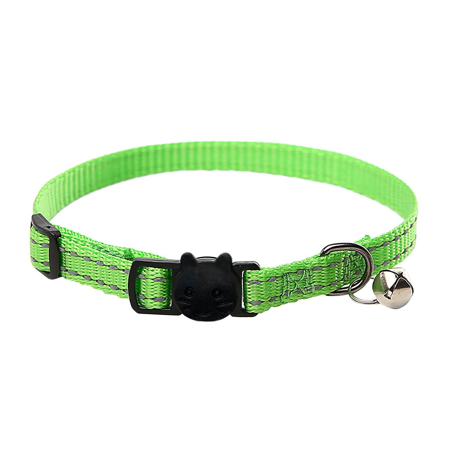 Reflective Cat Collar With Bell Nylon Pet Neck Strap Collar Strip Puppy Neck Leash Rope Cloth One Size зелёный
Reflective Cat Collar With Bell Nylon Pet Neck Strap Collar Strip Puppy Neck Leash Rope Cloth One Size зелёный