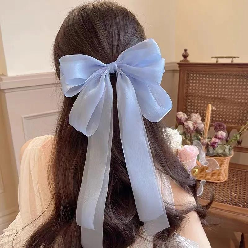 Large Size Ribbon Bow Headband Hair Clip, High-end Silk Ribbon Hair Accessory At The Back Of The Girl s Head
Large Size Ribbon Bow Headband Hair Clip, High-end Silk Ribbon Hair Accessory At The Back Of The Girl s Head