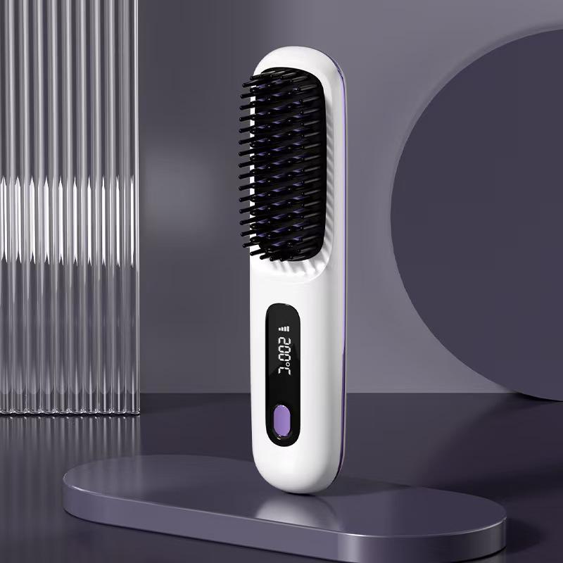 Wireless LCD Mini Straightening Comb: Portable, Negative Ion, Hair-Friendly Styling Tool
Wireless LCD Mini Straightening Comb: Portable, Negative Ion, Hair-Friendly Styling Tool