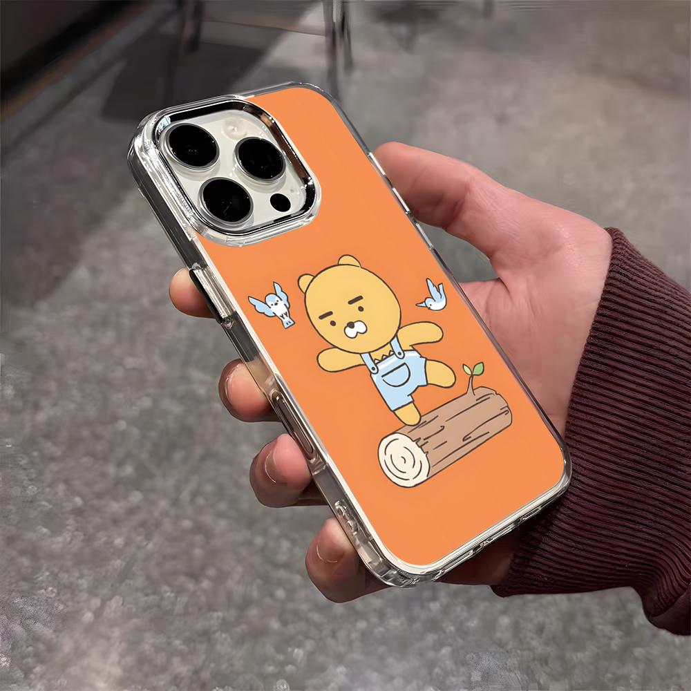 Cute Kakaos Cartoon Friends Phone Case For IPhone 17 Air 16 E 15 14 13 12 11 Plus Pro Max Electroplated Transparent Soft Shell iPhone 13
Cute Kakaos Cartoon Friends Phone Case For IPhone 17 Air 16 E 15 14 13 12 11 Plus Pro Max Electroplated Transparent Soft Shell iPhone 13