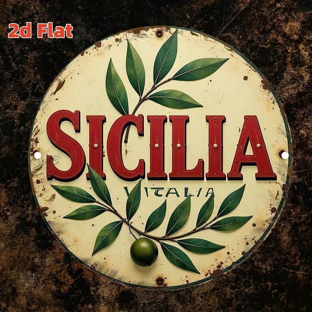 Metal Wall Art Poster Sicilian Style Aluminum 2D Flat Decor Office Gift Graduation
Metal Wall Art Poster Sicilian Style Aluminum 2D Flat Decor Office Gift Graduation