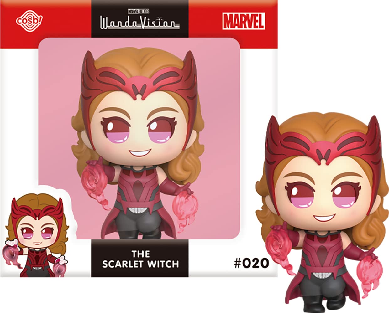 Cosby Marvel Collection TV Drama WandaVision Scarlet Witch Figure Red Height 8cm CBX049 #020 Non-scale approx.
Cosby Marvel Collection TV Drama WandaVision Scarlet Witch Figure Red Height 8cm CBX049 #020 Non-scale approx.