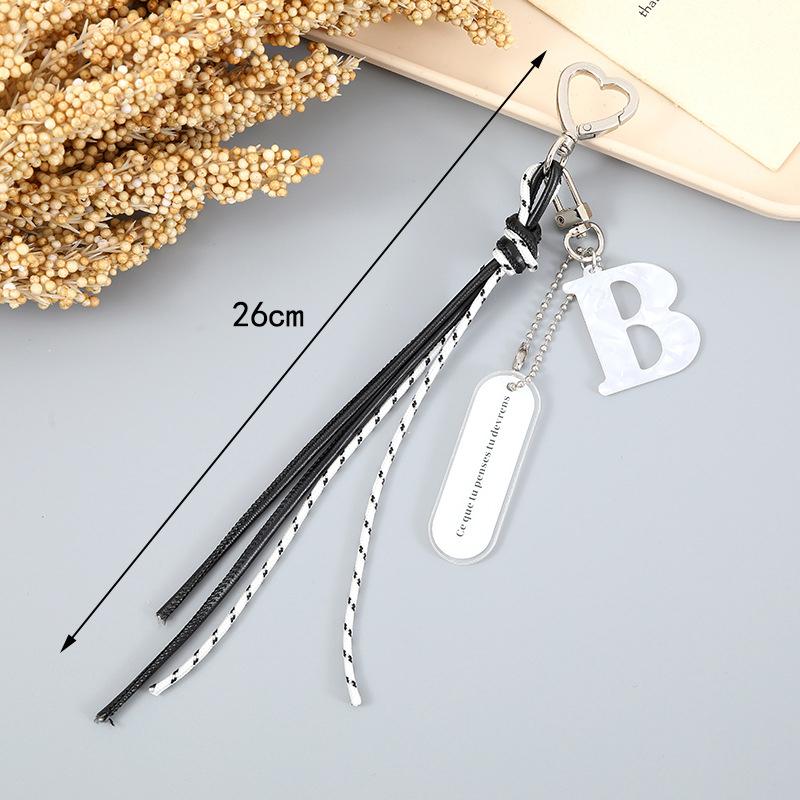 Креативная корейская версия плетеная веревка стиль корейский акриловый 26 букв брелок с английскими буквами брелок подвеска кошелек сумка брелок
Креативная корейская версия плетеная веревка стиль корейский акриловый 26 букв брелок с английскими буквами брелок подвеска кошелек сумка брелок
