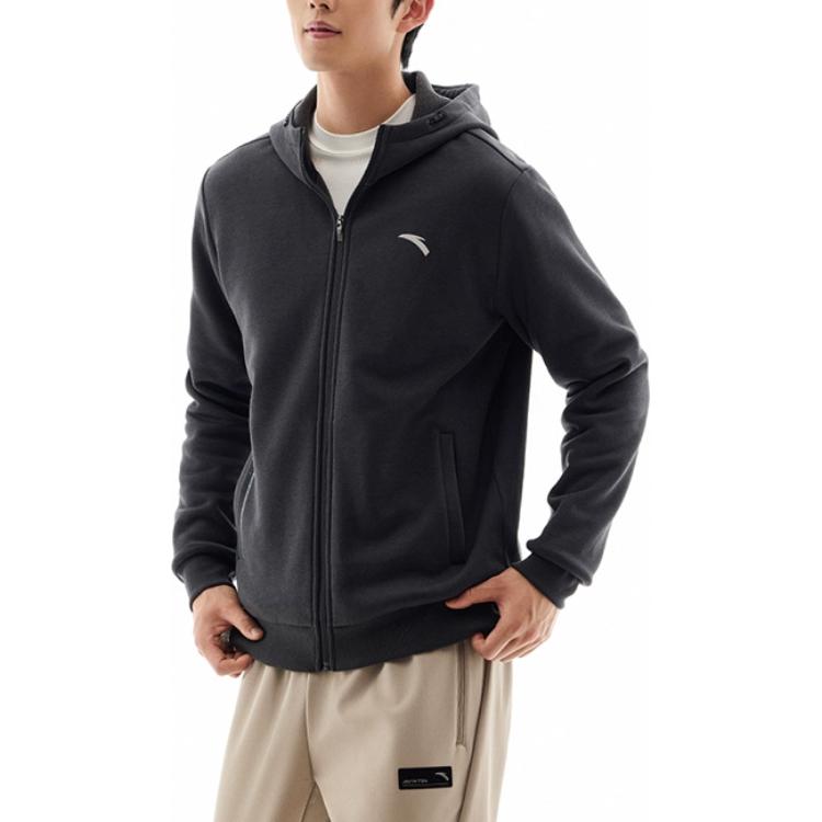 Anta Comfortable Casual Simple Fleece Zipper Hoodie Men Hoodies Dark-Brown Gray 952447710-3 3XL
Anta Comfortable Casual Simple Fleece Zipper Hoodie Men Hoodies Dark-Brown Gray 952447710-3 3XL