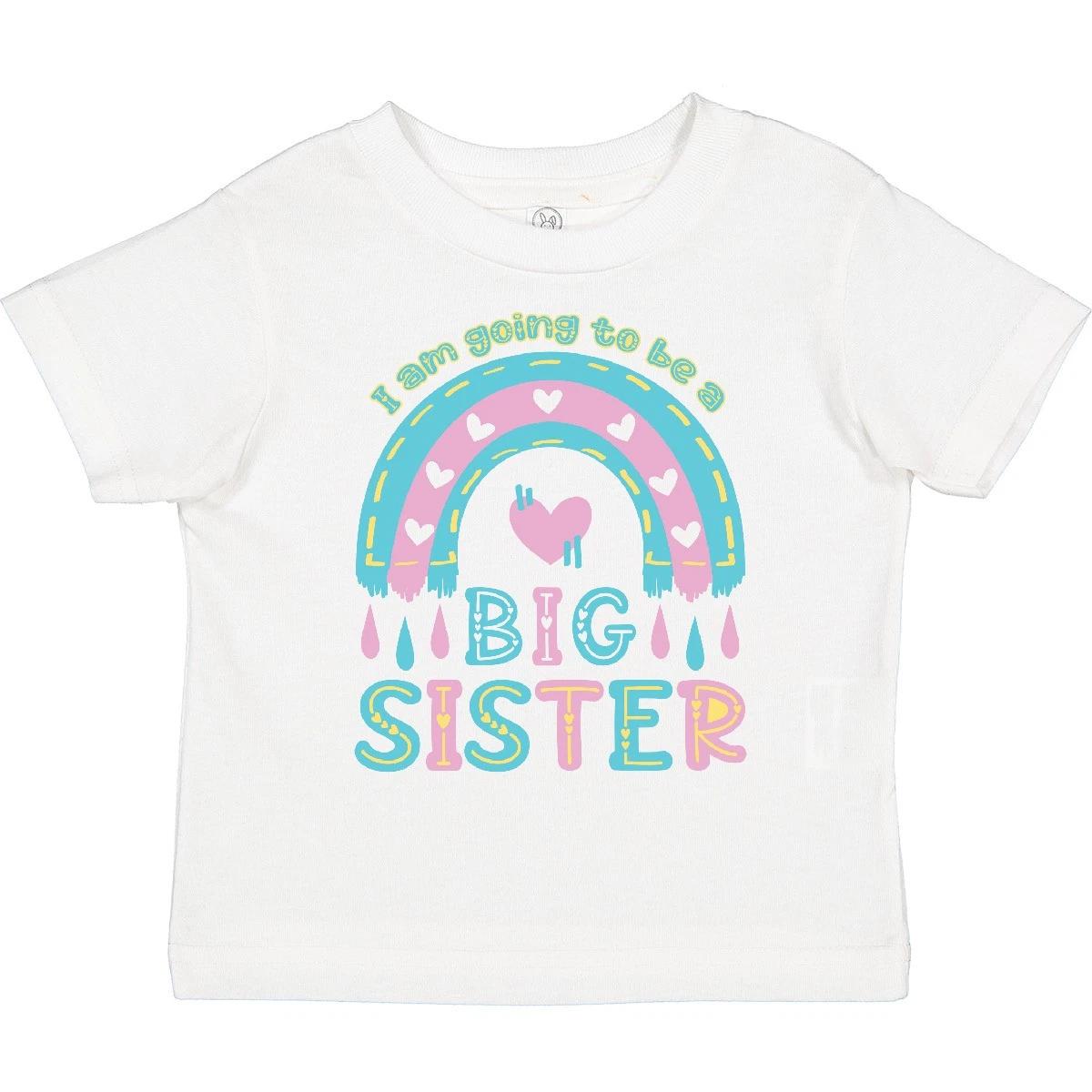 Inktastic Rainbow Hearts I Am Going To Be A Big Sister Toddler kids boys T-Shirt Cloud Sis 100
Inktastic Rainbow Hearts I Am Going To Be A Big Sister Toddler kids boys T-Shirt Cloud Sis 100