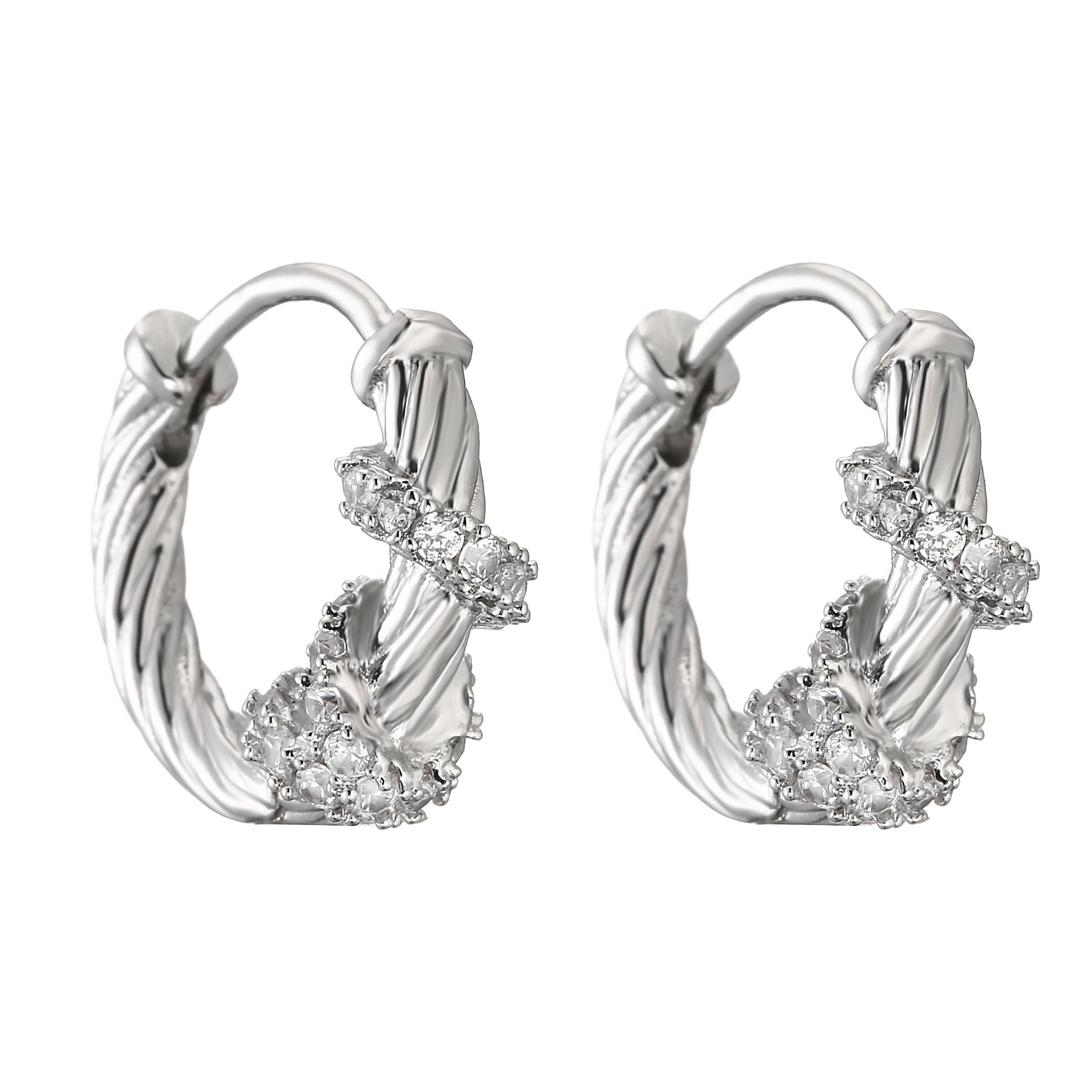 HECHENG,Elegant Round Earrings for Women Luxury Zircon Hoop Earrings Vintage Wedding Engagement Aesthetic Jewerly Copper мідний
HECHENG,Elegant Round Earrings for Women Luxury Zircon Hoop Earrings Vintage Wedding Engagement Aesthetic Jewerly Copper мідний