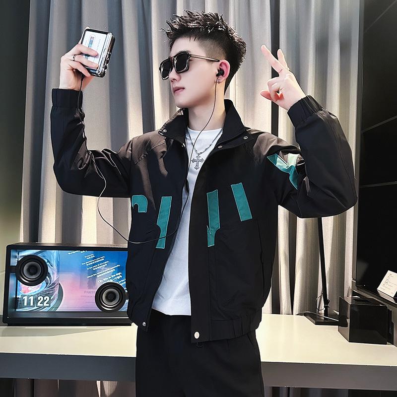 Men s Trendy Color-Block Stand Collar Jacket - Spring/Autumn 2025 Collection L чорний
Men s Trendy Color-Block Stand Collar Jacket - Spring/Autumn 2025 Collection L чорний