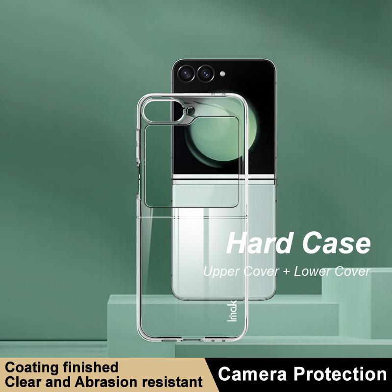 IMAK Crystal Case II Pro for Samsung Galaxy Z Flip6 5G Clear Case Two-Piece PC Phone Cover (Upper Cover+Lower Cover) A
IMAK Crystal Case II Pro for Samsung Galaxy Z Flip6 5G Clear Case Two-Piece PC Phone Cover (Upper Cover+Lower Cover) A