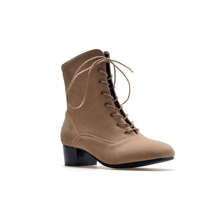Classics Women s Boots Ankle New Coarse Medium Heeled Short Boots Suede Boots 4CM Square Heel Square Headband Tie Women Shoes 34 хакі
Classics Women s Boots Ankle New Coarse Medium Heeled Short Boots Suede Boots 4CM Square Heel Square Headband Tie Women Shoes 34 хакі