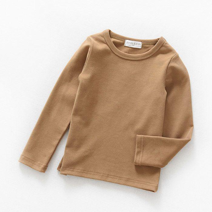 Детская эластичная хлопковая футболка с длинным рукавом - Конфетный цвет, осенняя одежда 140 кофейный
Детская эластичная хлопковая футболка с длинным рукавом - Конфетный цвет, осенняя одежда 140 кофейный
