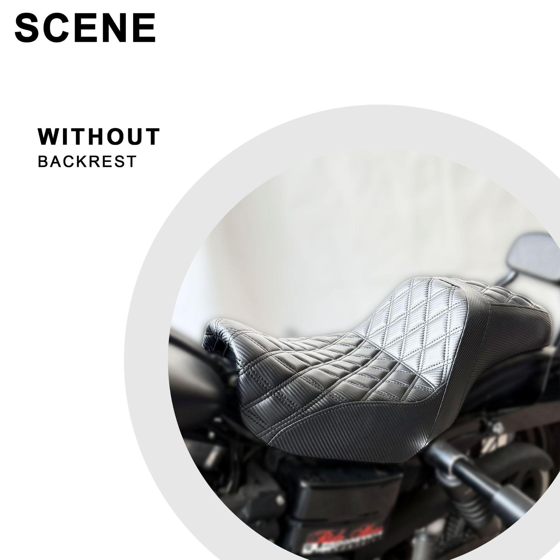 Harley 06-17 Dyna Low Rider/Street Bob Seat Cushion with Detachable Backrest Sun Protection
Harley 06-17 Dyna Low Rider/Street Bob Seat Cushion with Detachable Backrest Sun Protection