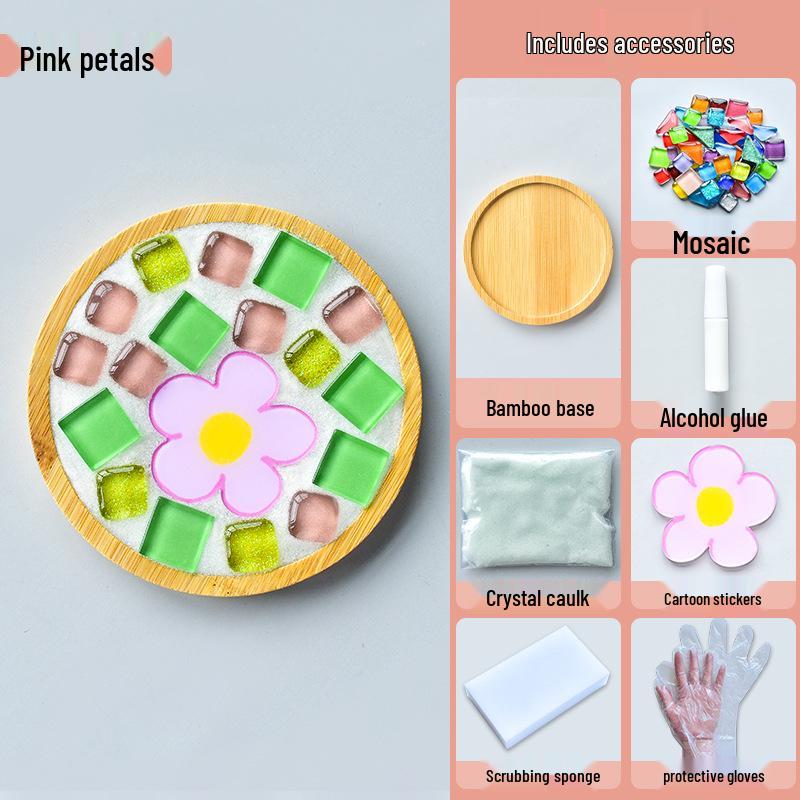 Handmade Mosaic Cartoon Coaster DIY Kit for Kids Craft
Handmade Mosaic Cartoon Coaster DIY Kit for Kids Craft