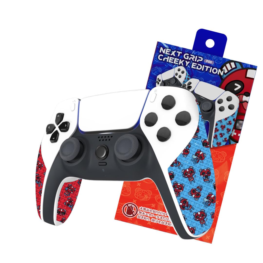 NEXT Grip V2 Controller Grip Tiki Grip Cheeky Grip для PS5 Товщина без запаху Контролер NEXT 0,6 мм Не ковзає
NEXT Grip V2 Controller Grip Tiki Grip Cheeky Grip для PS5 Товщина без запаху Контролер NEXT 0,6 мм Не ковзає