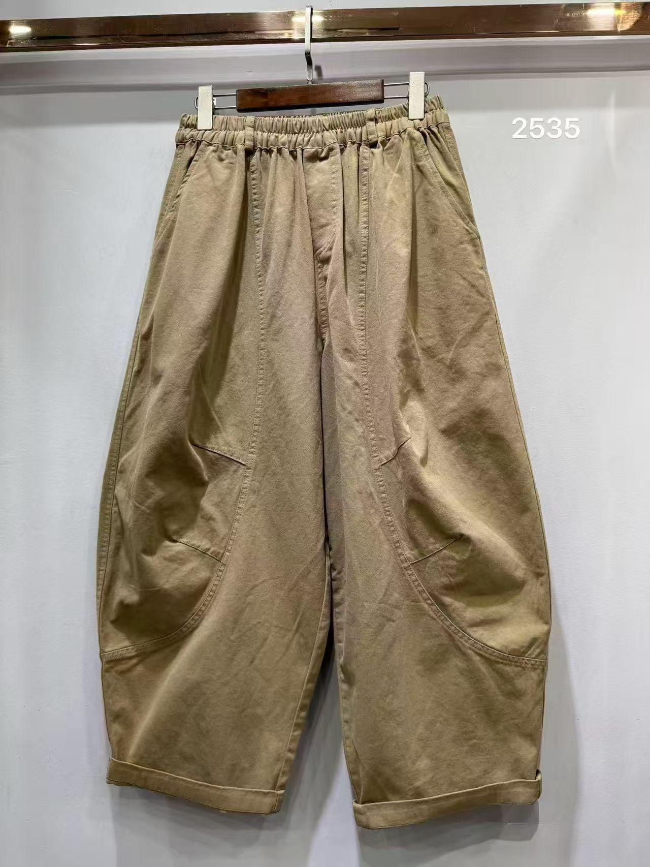 Available: All-Cotton Elastic Waist Casual Loose Pants One Size кирпич красный
Available: All-Cotton Elastic Waist Casual Loose Pants One Size кирпич красный