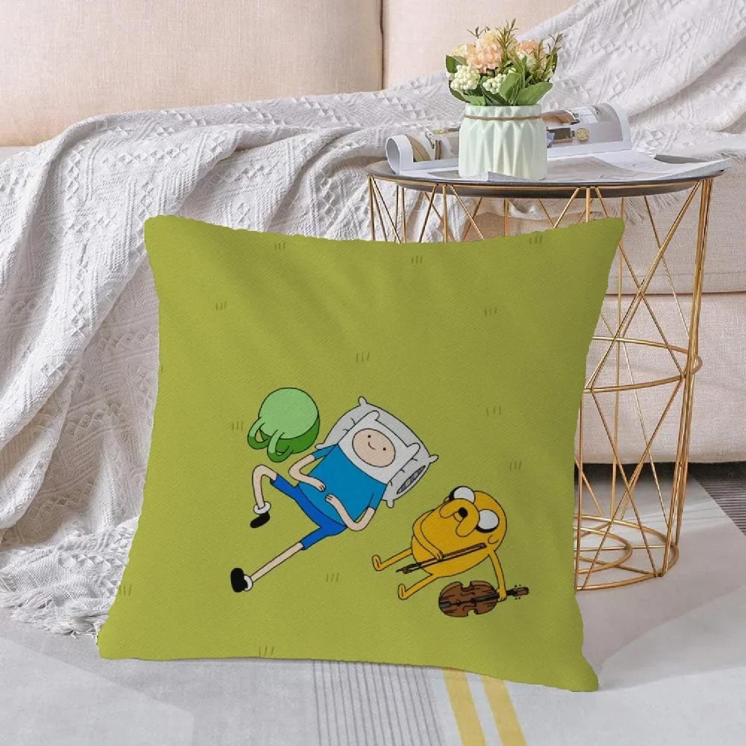 Cushion s Cushions ADVENTURE TIME Gift Decorative Pillows for Sofa Luury Living Room Decorationz, 66x66cm
Cushion s Cushions ADVENTURE TIME Gift Decorative Pillows for Sofa Luury Living Room Decorationz, 66x66cm