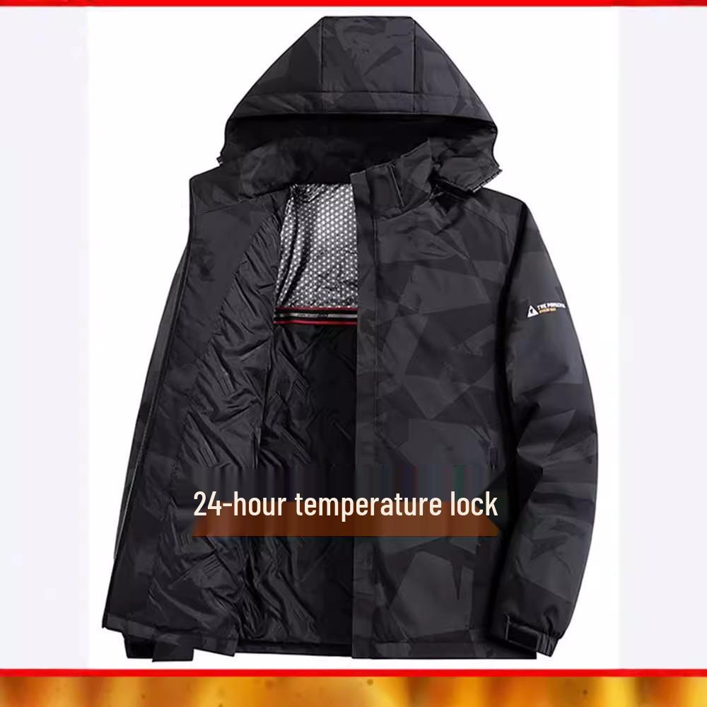 Graphene Windproof Warm Cotton Jacket: Unisex Winter Camouflage Mountaineering Outerwear 5XL
Graphene Windproof Warm Cotton Jacket: Unisex Winter Camouflage Mountaineering Outerwear 5XL