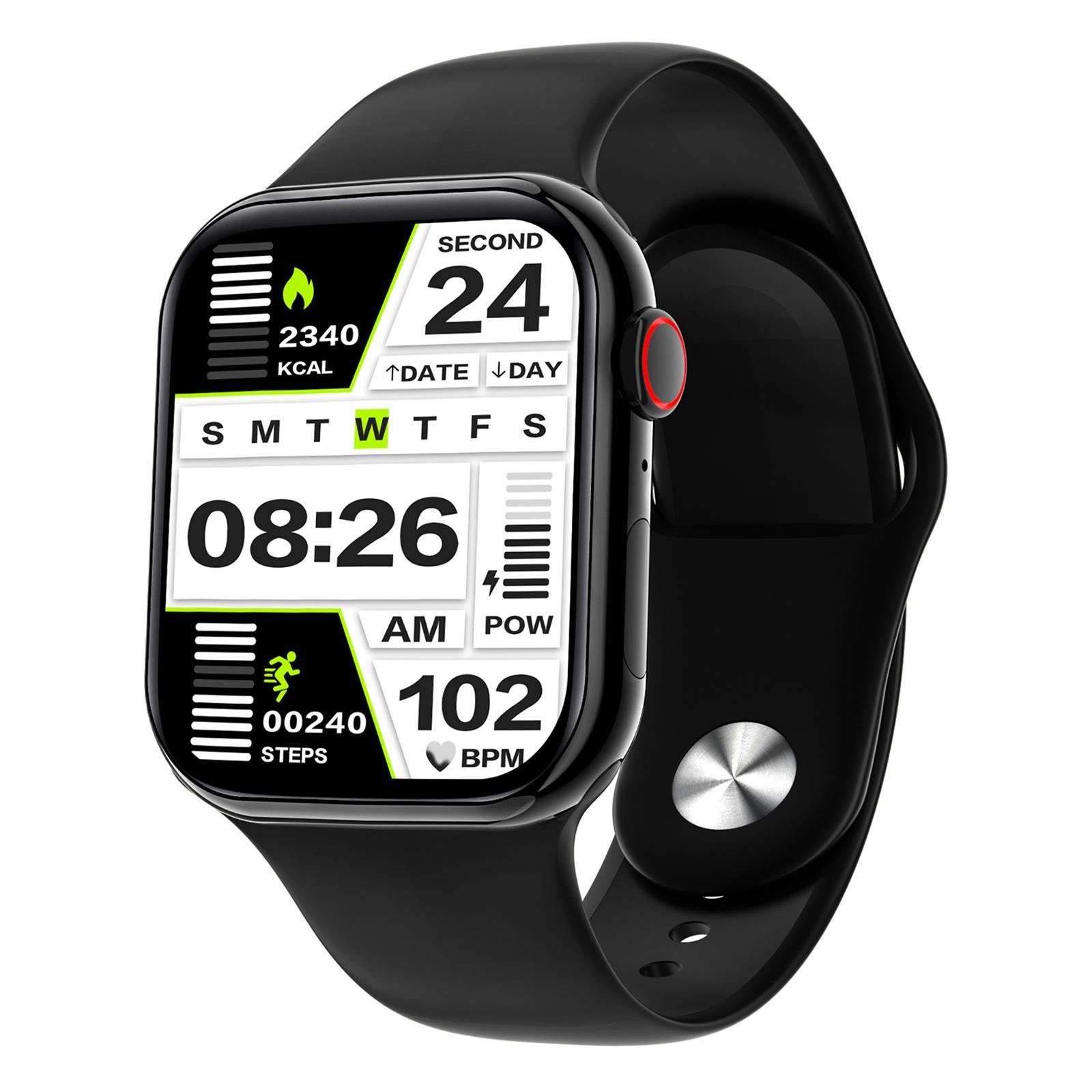 CW17Pro Max 1.91 inch TFT Screen Smart Watch Bluetooth Call Multi-Sport Mode Bracelet Health Watch with Heart Rate / Sleep Monitoring
CW17Pro Max 1.91 inch TFT Screen Smart Watch Bluetooth Call Multi-Sport Mode Bracelet Health Watch with Heart Rate / Sleep Monitoring