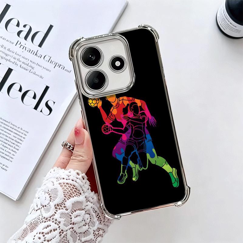 Handball Sport Plating Phone Case For Xiaomi Redmi Note 14 15 Pro Plus 13 12 11 11S 11T 10 9S 9 5G Anti-Fall Airabag Cover Redmi Note14ProPlus
Handball Sport Plating Phone Case For Xiaomi Redmi Note 14 15 Pro Plus 13 12 11 11S 11T 10 9S 9 5G Anti-Fall Airabag Cover Redmi Note14ProPlus