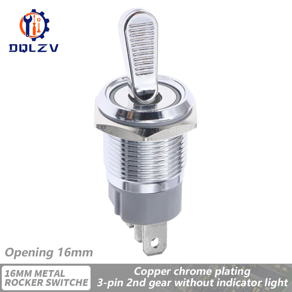 16mm 10A ON-OFF Slide Power High Current Metal Toggle Switch Waterproof Push Button 2 Positions 1NO1NC Illuminated Led Red Green 1PCS&12-24V
16mm 10A ON-OFF Slide Power High Current Metal Toggle Switch Waterproof Push Button 2 Positions 1NO1NC Illuminated Led Red Green 1PCS&12-24V
