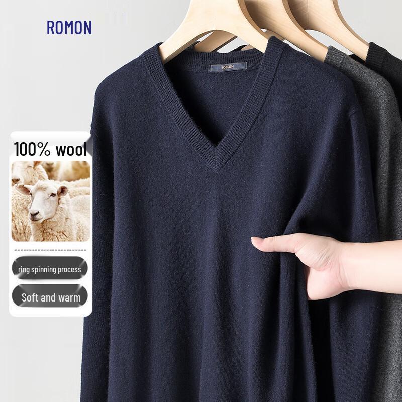 Luomeng Men s 100% Pure Wool V-Neck Sweater L
Luomeng Men s 100% Pure Wool V-Neck Sweater L
