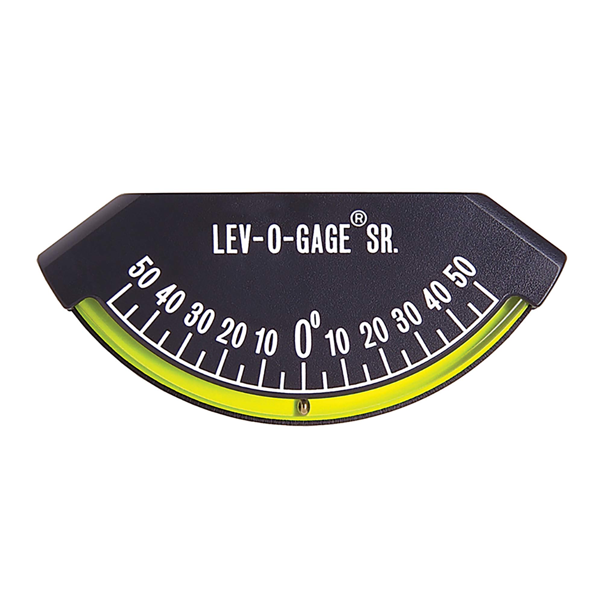 Sun Company Lev-o-gage Sr. Marine - Inclinometer ideal for boats and vessels | Measures angles from -50 to 50 degrees | One size
Sun Company Lev-o-gage Sr. Marine - Inclinometer ideal for boats and vessels | Measures angles from -50 to 50 degrees | One size