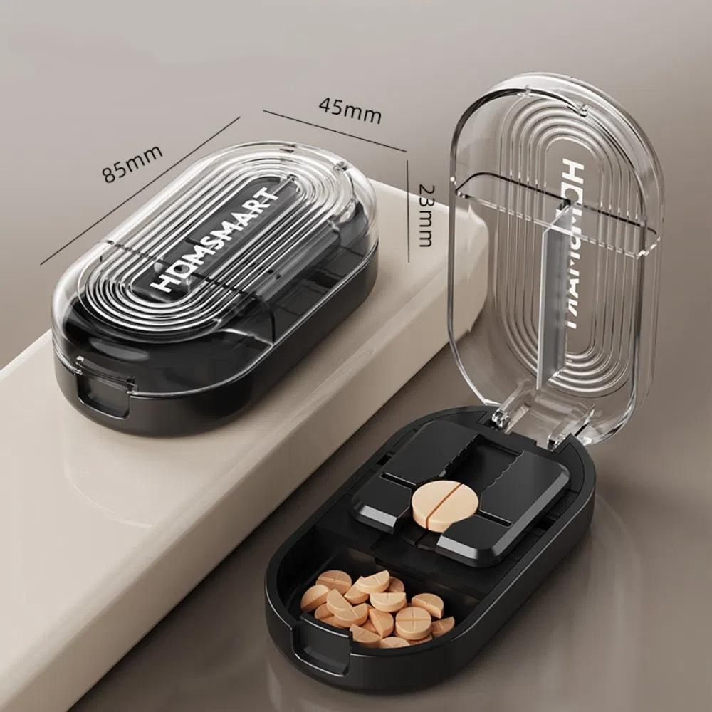 Dustproof Storage Box Portable Divider Organizer Newest Drug Tablet Tablet Medicine 2 partitions black
Dustproof Storage Box Portable Divider Organizer Newest Drug Tablet Tablet Medicine 2 partitions black