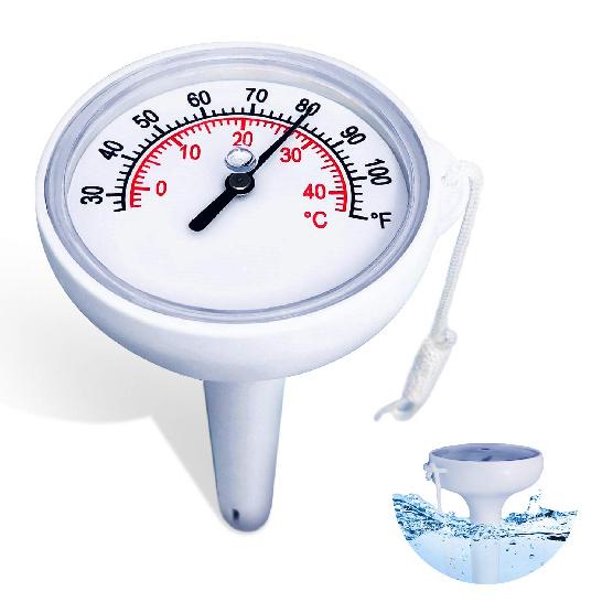 Плавающий бассейновый механический термометр со шнурком Термометр для воды с точными показаниями температуры Идеально подходит для улицы и помещения
Плавающий бассейновый механический термометр со шнурком Термометр для воды с точными показаниями температуры Идеально подходит для улицы и помещения