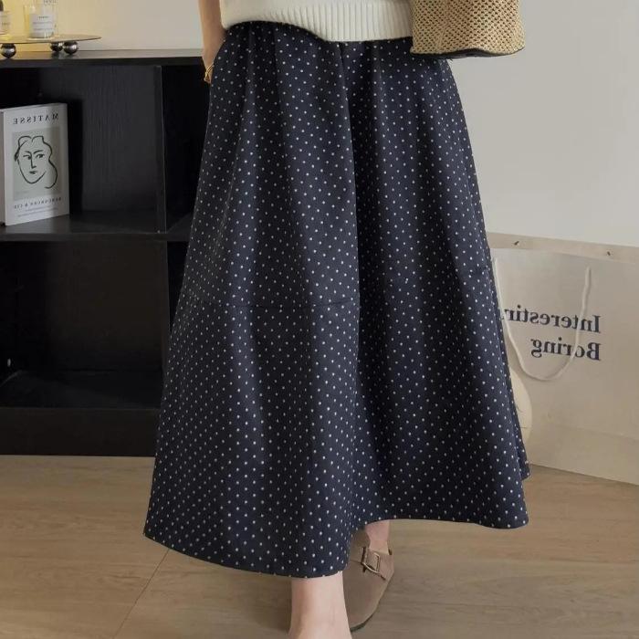 Polka dot skirt large size fat mm medium and long hip covering and thin spring and summer new pear-shaped figure a-character suit skirt 2XL
Polka dot skirt large size fat mm medium and long hip covering and thin spring and summer new pear-shaped figure a-character suit skirt 2XL