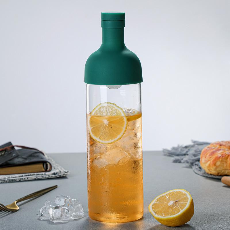 High borosilicate glass cold brew pot coffee cold brew bottle cold kettle household cold brew cup fruit teapot cold kettle 350ML зелений
High borosilicate glass cold brew pot coffee cold brew bottle cold kettle household cold brew cup fruit teapot cold kettle 350ML зелений