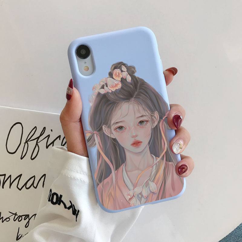 Cute And Beauty Girl Phone Case for iPhone 11 12 13 Mini Pro Xs Max 8 7 6 6S Plus X XR Solid Candy Color Case iphone 6 6s
Cute And Beauty Girl Phone Case for iPhone 11 12 13 Mini Pro Xs Max 8 7 6 6S Plus X XR Solid Candy Color Case iphone 6 6s
