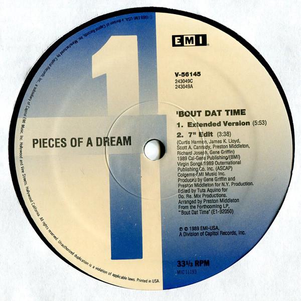 12inch Record PIECES OF A DREAM - Bout Dat Time V56145 EMI USA 1989 US Rap & Hip-Hop/R&B Used
12inch Record PIECES OF A DREAM - Bout Dat Time V56145 EMI USA 1989 US Rap & Hip-Hop/R&B Used