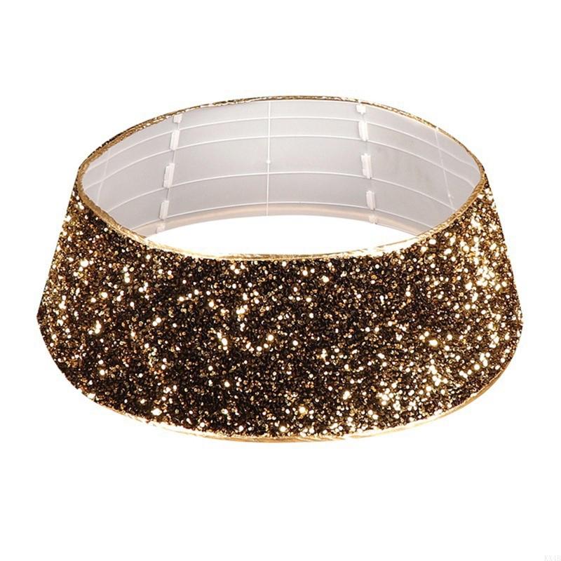 KX4B Sequins Glitter Christmas Tree Base Collar Around Decorative Skirt Xmas New Year Party Decoration темно-сірий
KX4B Sequins Glitter Christmas Tree Base Collar Around Decorative Skirt Xmas New Year Party Decoration темно-сірий